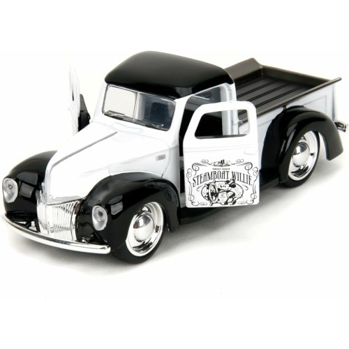 JAD36091 - 1/32 HOLLYWOOD RIDES - FORD PICK UP 1941 - DISNEY - STEAMBOAT WILLIE THEME