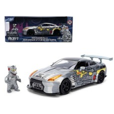 JAD36285 - 1/24 GODZILLA MECHAGODZILLA 2009 NISSAN GT-R WITH FIGURE