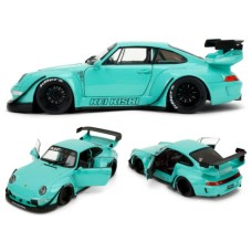 JAD36463 - 1/18 PINK SLIPS W5 - PORSCHE RWB KEI SISHI