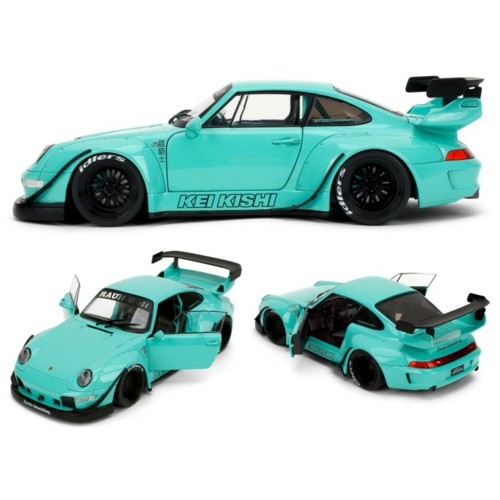 JAD36463 - 1/18 PINK SLIPS W5 - PORSCHE RWB KEI SISHI