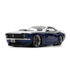 JAD36639 - 1/24 BTM - FORD MUSTANG BOSS 429 1970 - DARK BLUE IRON STALLION