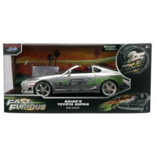 JAD36805 - 1/24 FAST AND FURIOUS ANNIVERSARY BRIAN'S TOYOTA SILVER FINISH