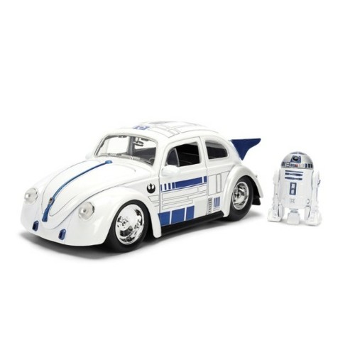 JAD36982 - 1/32 HOLLYWOOD RIDES - VW BEEETLE 1959 - LUCAS STAR WARS - R2-D2 THEME