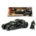 JAD98261 - 1/24 BATMAN 2008 THE DARK KNIGHT BATMOBILE INCLUDES BATMAN FIGURE DC COMICS