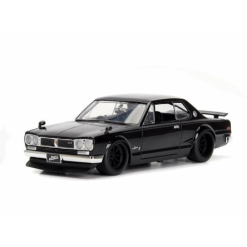 JAD99602 - 1/32 BRIANS NISSAN SKYLINE 2000 GT-R BLACK FAST & FURIOUS