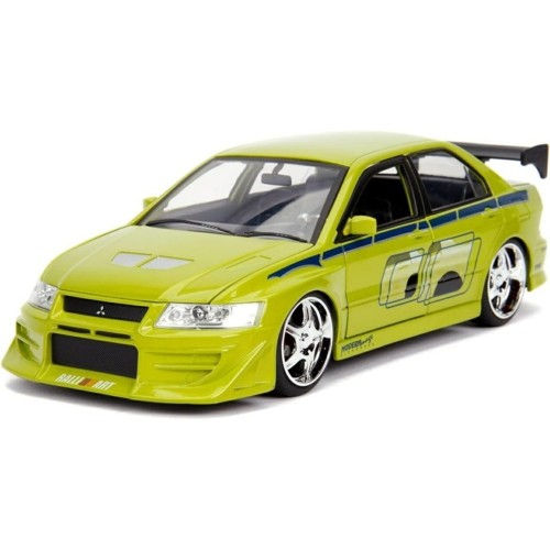 JAD99788 - 1/24 MITSUBISHI LANCER EVO VII FAST AND FURIOUS GREEN