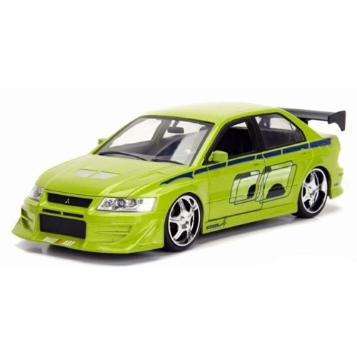 JAD99789 - 1/32 MITSUBISHI LANCER EVO VII GREEN FAST AND FURIOUS
