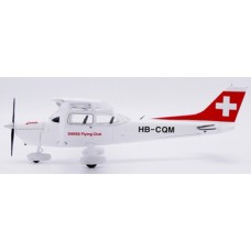 JC172002 - 1/72 SWISS FLYING CLUB CESSNA 172N SKYHAWK REG: HB-CQM WITH STAND