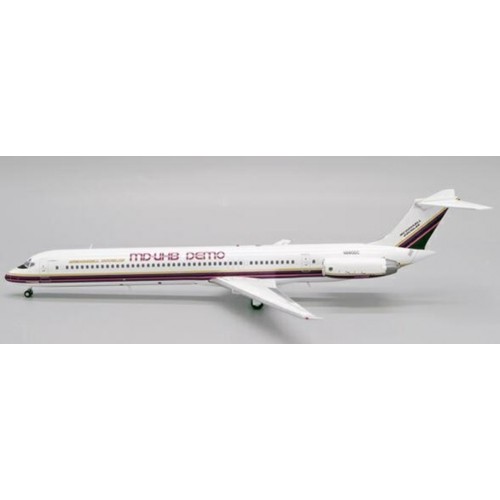 JC20024 - 1/200 HOUSE COLOR MCDONNELL DOUGLAS MD-81 REG: N980DC WITH STAND