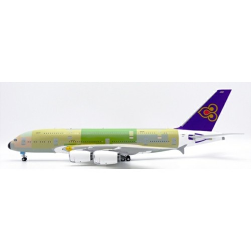 JC20062 - 1/200 THAI AIRWAYS AIRBUS A380 BARE METAL REG: F-WWAO WITH STAND (LIMITED TO 180PCS)