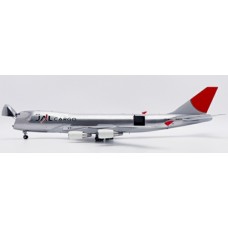JC20082C - 1/200 JAL CARGO BOEING 747-400F POLISHED INTERACTIVE SERIES REG: JA401J WITH STAND