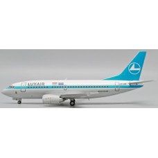 JC20113 - 1/200 LUXAIR BOEING 737-500 OC REG: LX-LGO WITH STAND