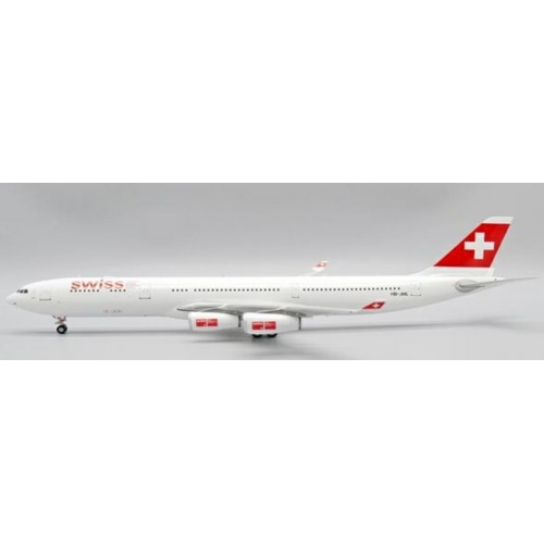 JC20213 - 1/200 SWISS INTERNATIONAL AIRLINES AIRBUS A340-300 REG: HB-JML WITH STAND
