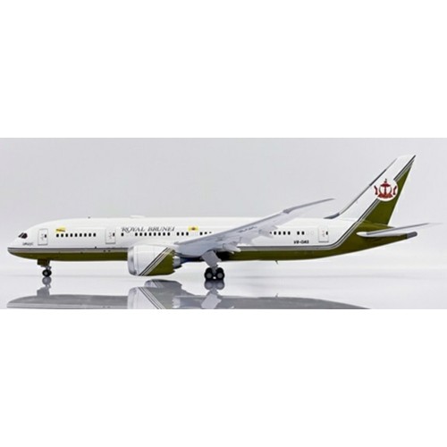 JC20264A - 1/200 BRUNEI GOVERNMENT BOEING 787-8 BBJ REG: V8-OAS FLAPS DOWN WITH STAND