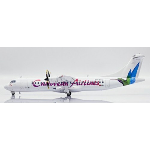 JC20265 - 1/200 CARRIBBEAN AIRLINES ATR72-600 REG: 9Y-TTD WITH STAND