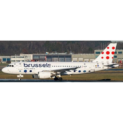 JC20272 - 1/200 BRUSSELS AIRLINES AIRBUS A319 REG: OO-SSO WITH STAND