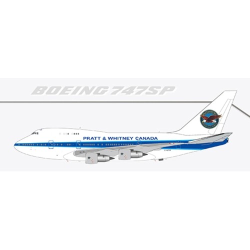 JC20286A - 1/200 PRATT AND WHITNEY CANADA BOEING 747SP FLAP DOWN C-GTFF WITH STAND
