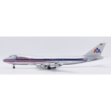 JC20291 - 1/200 AMERICAN AIRLINES BOEING 747-100 POLISHED REG: N9670 WITH STAND