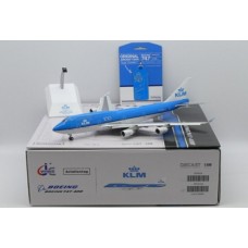 JC20345A - 1/200 KLM ROYAL DUTCH AIRLINES BOEING 747-400 100 REG: PH-BFG FLAPS DOWN WITH STAND PLUS LIMITED EDITION AVIATION TAG