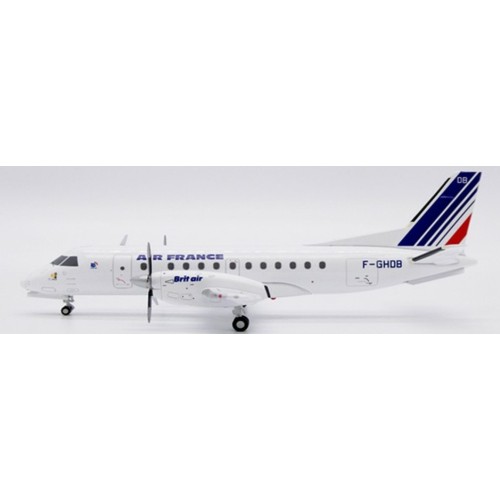 JC20407 - 1/200 AIR FRANCE (BRIT AIR) SAAB 340 REG: F-GHDB WITH STAND
