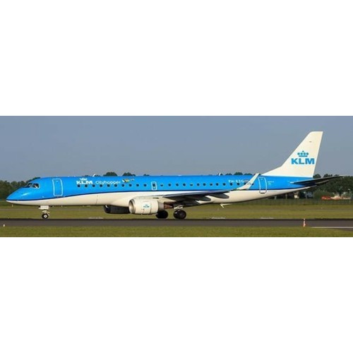 JC20412 - 1/200 KLM CITYHOPPER EMBRAER 190-100STD PROGRESS PRIDE STICKERS REG: PH-EZG WITH STAND