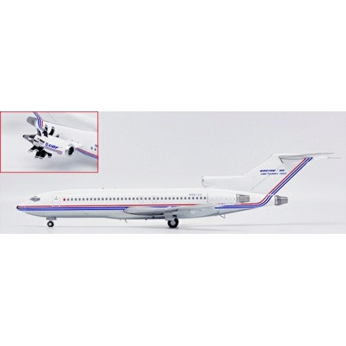 JC20413 - 1/200 BOEING HOUSE COLOUR 727-100 UDF FLIGHT TEST POLISHED REG: N32720 WITH STAND