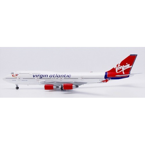 JC20460 - 1/200 VIRGIN ATLANTIC BOEING 747-400 TUBULAR BELLE REG: G-VHOT WITH STAND