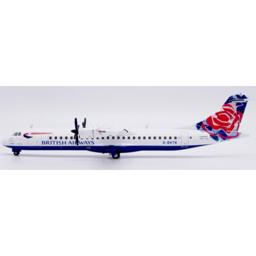 JC20517 - 1/200 BRITISH AIRWAYS ATR72-200 CHELSEA ROSE REG: G-BVTK WITH STAND