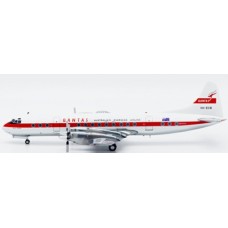 JC20540 - 1/200 QANTAS LOCKHEED L-188C ELECTRA POLISHED REG: VH-ECB WITH STAND