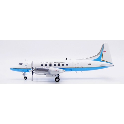 JC20553 - 1/200 FEDERAL AVIATION ADMINISTRATION CONVAIR CV-580 REG: N39 WITH STAND