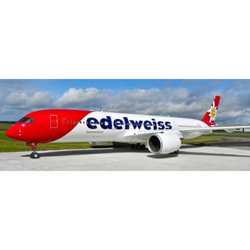 JC20569 - 1/200 EDELWEISS AIR AIRBUS A350-900XWB REG: HB-IHF WITH STAND