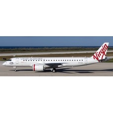 JC20856A - 1/200 VIRGIN AUSTRALIA EMBRAER E190-E2 1900TH EMBRAER E-JET REG: VH-E2A FLAPS DOWN WITH STAND