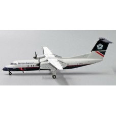 JC2279 - 1/200 BRITISH AIRWAYS EXPRESS BOMBARDIER DASH 8 Q300 LANDOR LIVERY WITH STAND