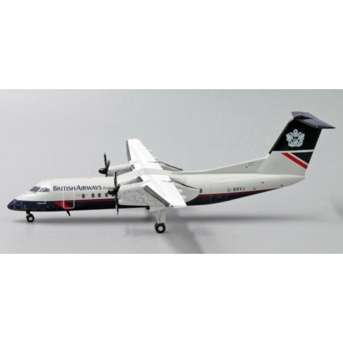 JC2279 - 1/200 BRITISH AIRWAYS EXPRESS BOMBARDIER DASH 8 Q300 LANDOR LIVERY WITH STAND
