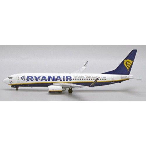 JC2491 - 1/200 RYANAIR BOEING 737-800 COMUNITAT VALENCIANA REG: EI-DWE WITH STAND