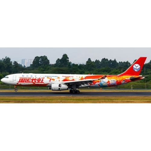 JC40007 - 1/400 SICHUAN AIRLINES AIRBUS A330-300 CHANGHONG LIVERY REG: B-5960 WITH ANTENNA