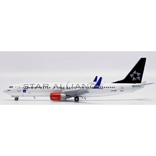 JC40022 - 1/400 SAS SCANDINAVIAN AIRLINES BOEING 737-800 STAR ALLIANCE REG: LN-RRE WITH ANTENNA
