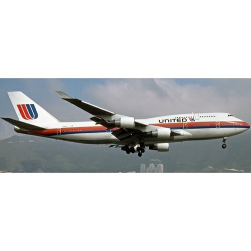 JC40087 - 1/400 UNITED AIRLINES BOEING 747-400 REG: N183UA WITH ANTENNA