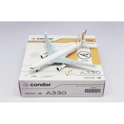 JC40115 - 1/400 CONDOR AIRBUS A330-200 REG: D-AIYC WITH ANTENNA