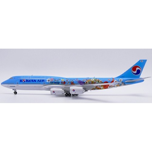 JC40146 - 1/400 KOREAN AIR BOEING 747-8 2019 CHILDREN PAINTING REG: HL7630 WITH ANTENNA