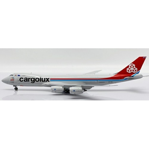JC40154 - 1/400 CARGOLUX BOEING 747-8F CITY OF ZHENGZHOU REG: LX-VCJ WITH ANTENNA