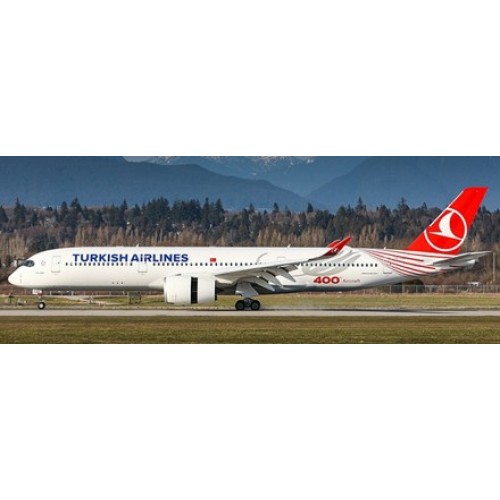 JC40171 - 1/400 TURKISH AIRLINES AIRBUS A350-900XWB 400TH AIRCRAFT REG: TC-LGH WITH ANTENNA