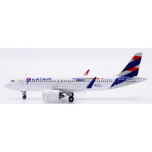 JC40211 - 1/400 LATAM AIRLINES AIRBUS A320NEO LATAM PASS REG: PR-XBE WITH ANTENNA
