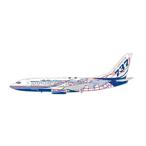 JC40219 - 1/400 BOEING HOUSE COLOUR 737-700 BUILDING ON SUCCESS REG: N1791B WITH ANTENNA