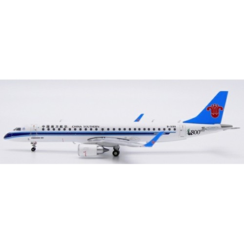 JC40276 - 1/400 CHINA SOUTHERN AIRLINES EMBRAER ERJ-190LR 800TH E-JET REG: B-3199 WITH ANTENNA