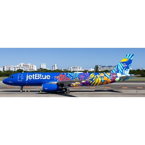 JC40826 - 1/400 JETBLUE AIRBUS A320 ISLA DEL BLUENCANTO REG: N657JB WITH ANTENNA