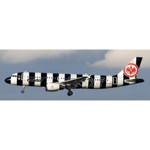 JC40838 - 1/400 CONDOR AIRBUS A320 EINTRACHT FRANKFURT REG: D-ASGE WITH ANTENNA