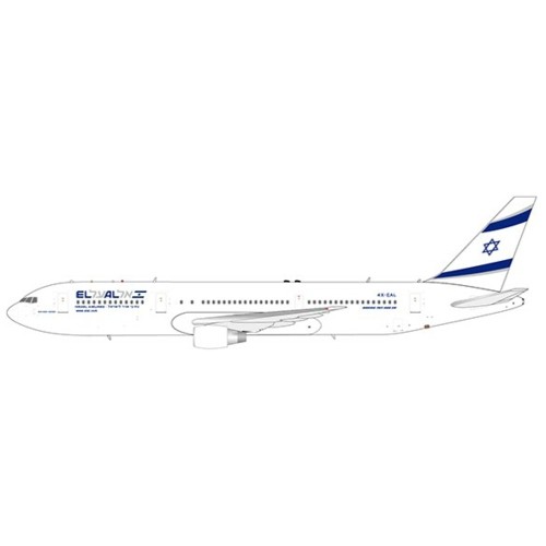 JC4170 - 1/400 EL AL ISRAEL AIRLINES BOEING 767-300ER REG 4X-EAL WITH ANTENNA