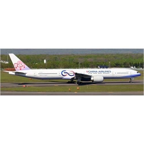 JC4178 - 1/400 CHINA AIRLINES BOEING 777-300ER 60TH ANNIVERSARY REG: B-18006 WITH ANTENNA