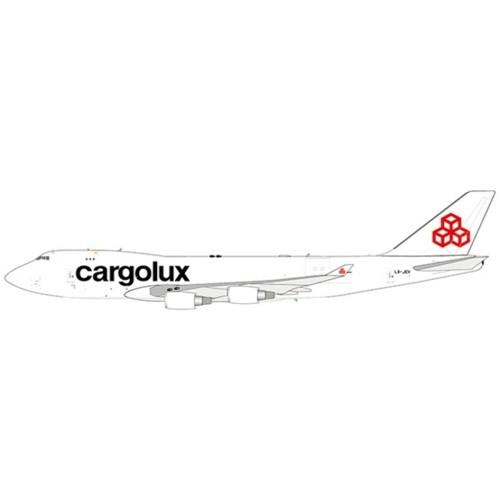 JC4206 - 1/400 CARGOLUX BOEING 747-400F(ER) REG: LX-JCV WITH ANTENNA